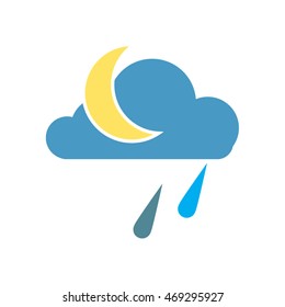 Weather icons.Vector illustration
