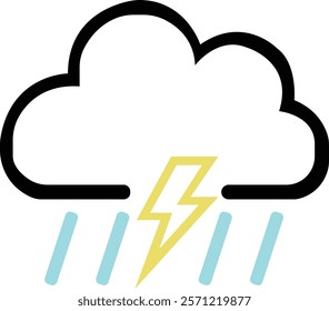 weather icon.Weather icon in line style, Weather isolated on white background. Clouds logo and sign, vector illustration. Simple modern design.the weather is beautiful.simple clouds icon.