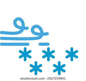 Weather illustration icon flat design
