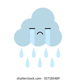 Weather Illustration Rainy Icon