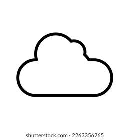 Weather Isolated Line Sign. It can be used for sites, weather forecasts, articles, books, interfaces and various design