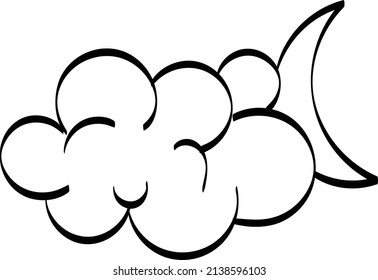  Weather line art. use as poster, card, flyer or T Shirt