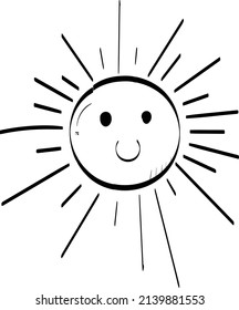  Weather line art. use as poster, card, flyer or T Shirt