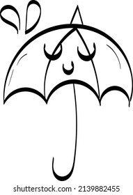  Weather line art. use as poster, card, flyer or T Shirt