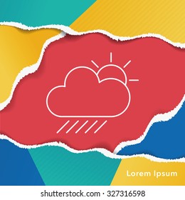 weather line icon