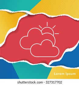 weather line icon