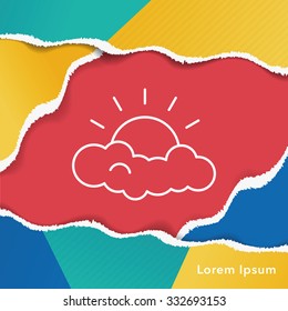 weather line icon
