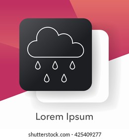 weather line icon