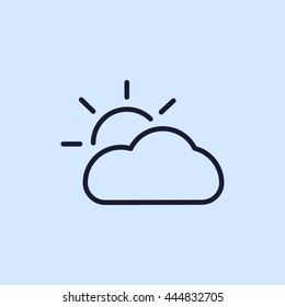 weather line icon