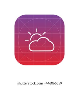 weather line icon