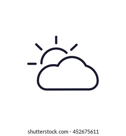 weather line icon