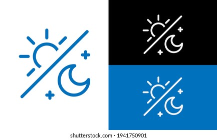 Weather line icon. Editable strokes. Pixel perfect.