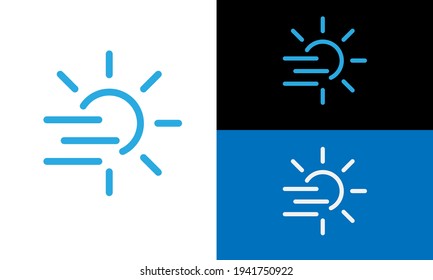 Weather line icon. Editable strokes. Pixel perfect.