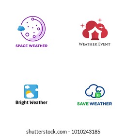 Weather Logo Design Vector