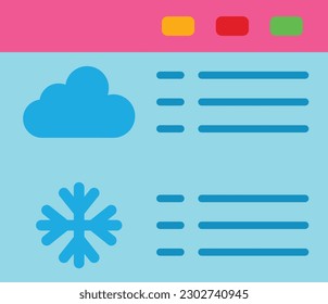 Weather News vector icon. Can be used for printing, mobile and web applications.