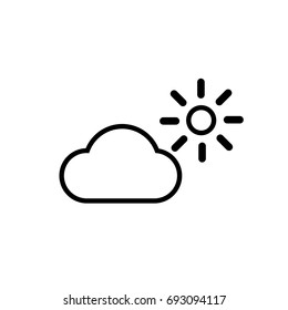 Weather outline  icon