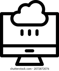Vectorsymbol-Design des Wetters
