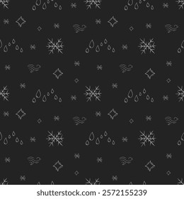 weather pattern. weather seamless pattern. doodle weather seamless pattern. weather background