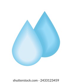 weather rain drops illustration vector