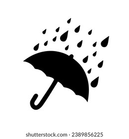 weather raining clip black colour design