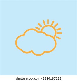 weather related icon isolated on background