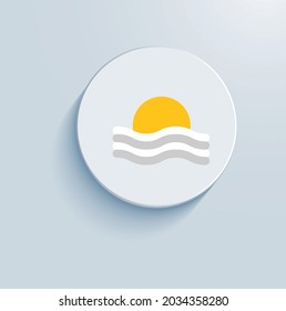 weather report icon vector design