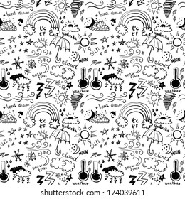 Weather Seamless Pattern