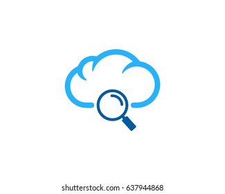 Weather Search Season Icon Logo Design Element