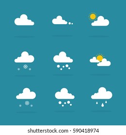 Weather set icon vector illustration