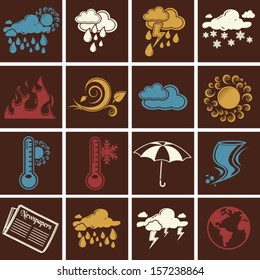 weather set retro