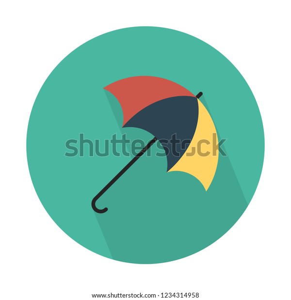 Weather Shade Umbrella Stock Vector (Royalty Free) 1234314958