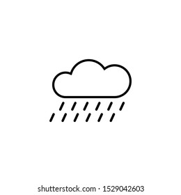weather sign icon vector isolated