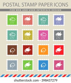 Weather simply icons for web and user interface