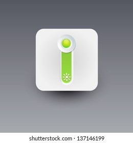 Weather slider icon