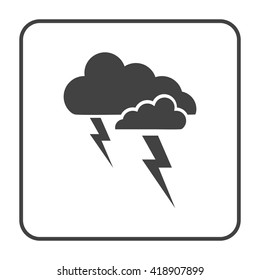 weather storm button