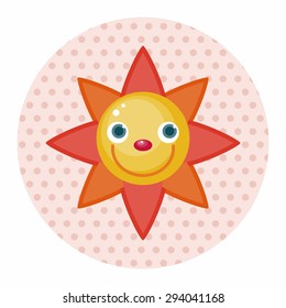 weather sunny day theme elements