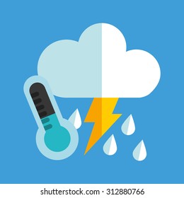 weather symbol design, vector illustration eps10 graphic 