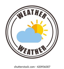 weather symbols design 