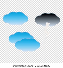 weather template vector png icon