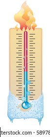 Weather thermometer