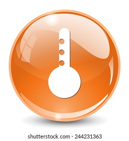 weather thermometer icon