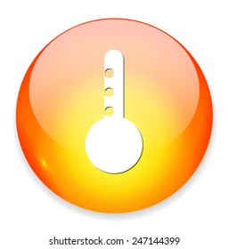 weather thermometer icon
