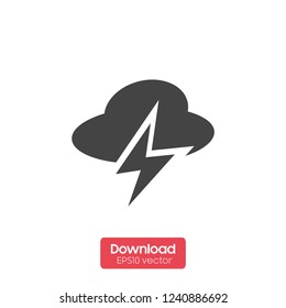 weather (thunderstorm) icon