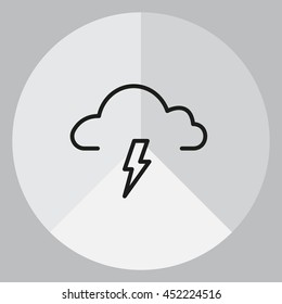 weather (thunderstorm) icon