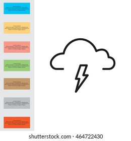weather (thunderstorm) icon