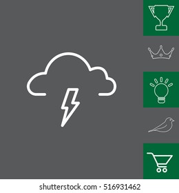 weather (thunderstorm) icon
