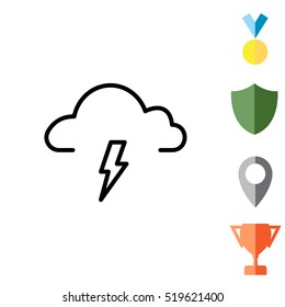 weather (thunderstorm) icon