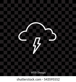 weather (thunderstorm) icon