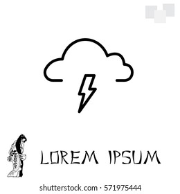 weather (thunderstorm) icon