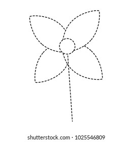 weather vane in a shape of flower decoration